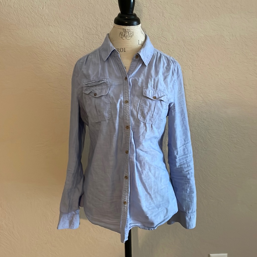 Express Chambray Button-Up